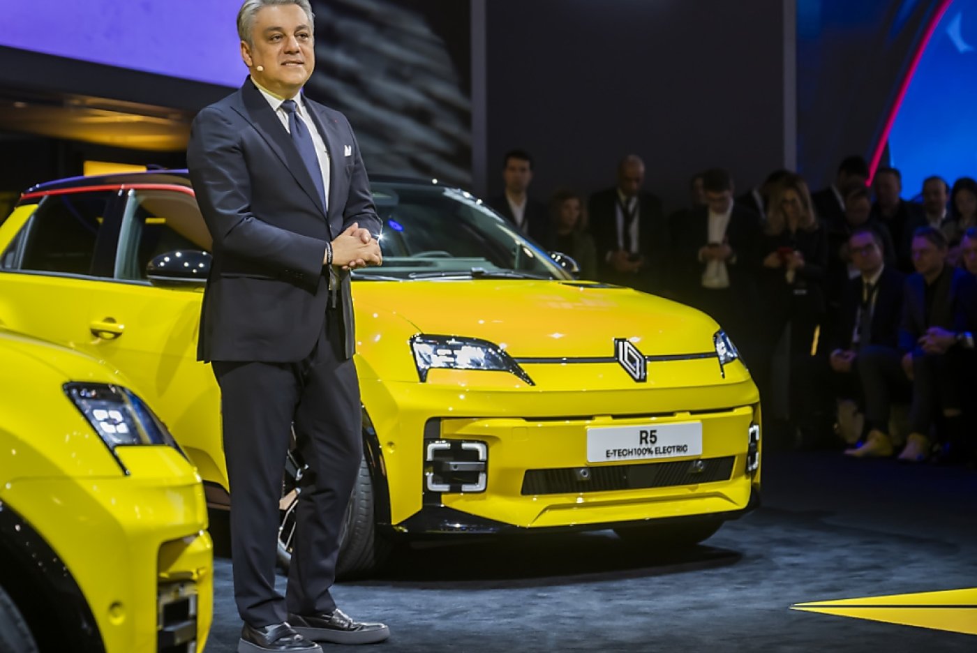 Luca de Meo va exercer un deuxième mandat de quatre ans à la tête de Renault, a confirmé le constructeur automobile lors de son assemblée générale. (archives) KEYSTONE