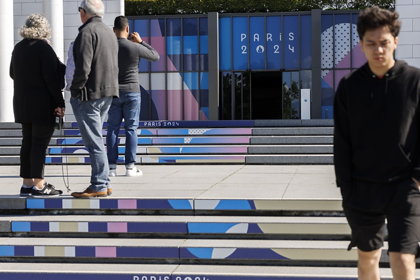 Le Musée olympique à Lausanne revêt les couleurs des Jeux olympiques de Paris 2024 pour une exposition spéciale dès le 25 mai. KEYSTONE