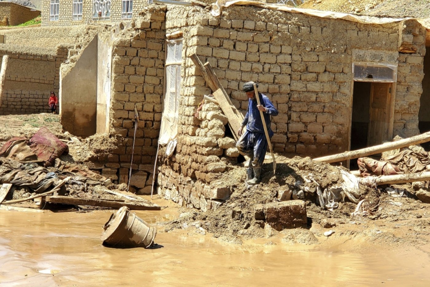 Dans la province de Ghor, dans l'ouest du pays, de fortes précipitations vendredi ont fait 55 morts, selon un bilan provisoire officiel, tandis que plus de 3000 maisons ont été détruites KEYSTONE