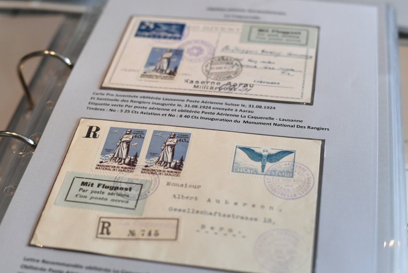 Documents philatéliques et cartes postales seront mis en vente samedi, à Glovelier.
