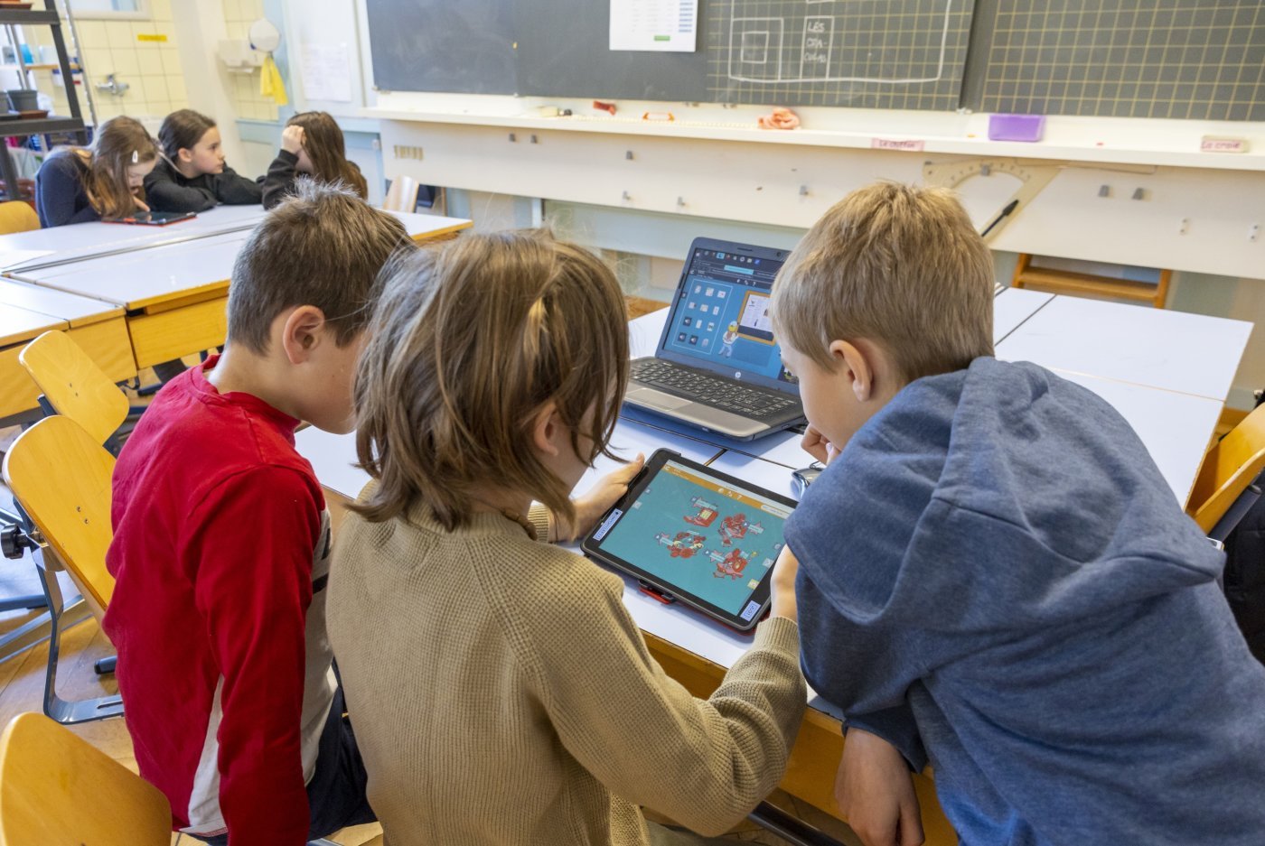 Les écoliers peuvent se familiariser dans le Jura aux technologies de l'information grâce notamment au Cyberdéfi.