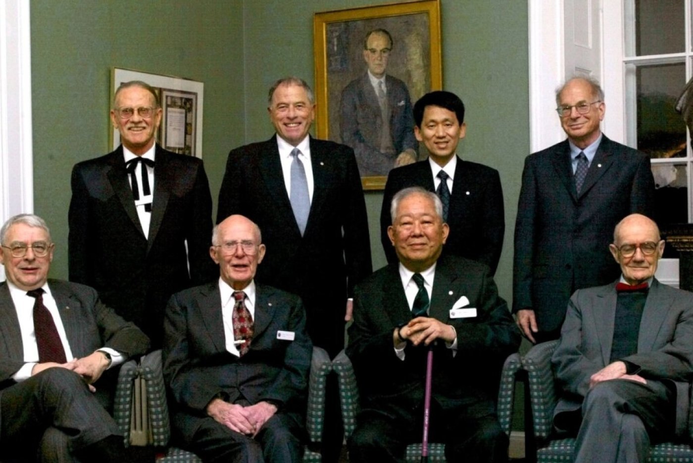 Daniel Kahneman (en haut à droite) a reçu le prix Nobel d'économie en 2022 (archives). KEYSTONE