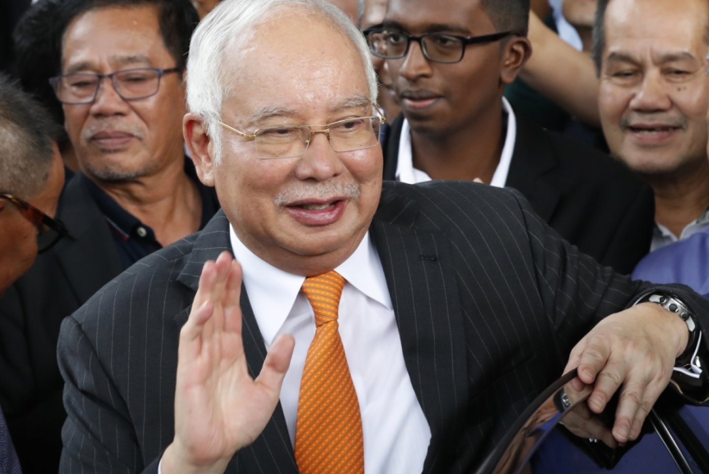 L'ombre de l'ancien Premier ministre malaisien Najib Razak, grand bénéficiaire du siphonnage du fonds 1MDB, va planer sur le procès de deux hommes d'affaires qui s'ouvre mardi devant le Tribunal pénal fédéral (archives). KEYSTONE