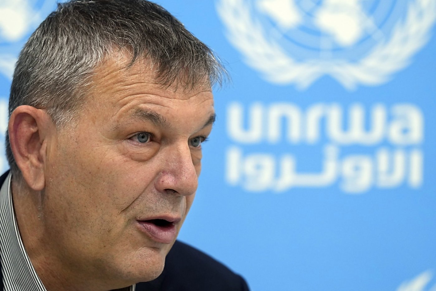 Le chef de l'UNRWA Philippe Lazzarini a réclamé aux membres du Conseil de sécurité une enquête indépendante (archives). KEYSTONE