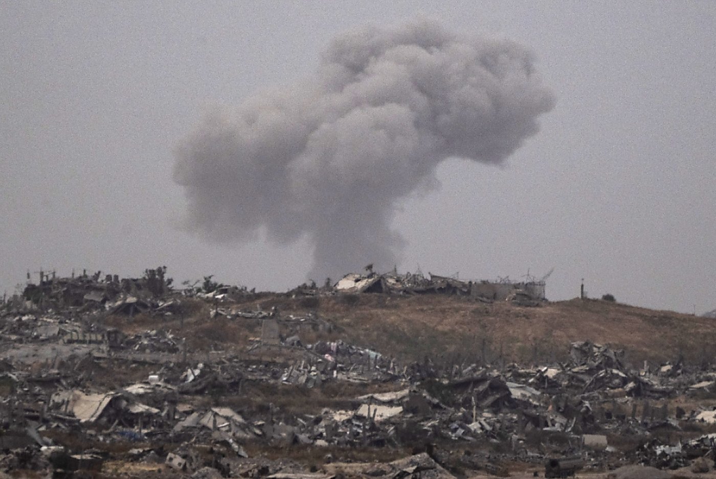 L'armée israélienne a indiqué jeudi matin que ses avions avaient frappé la veille "30 cibles du Hamas" dans la bande de Gaza. KEYSTONE