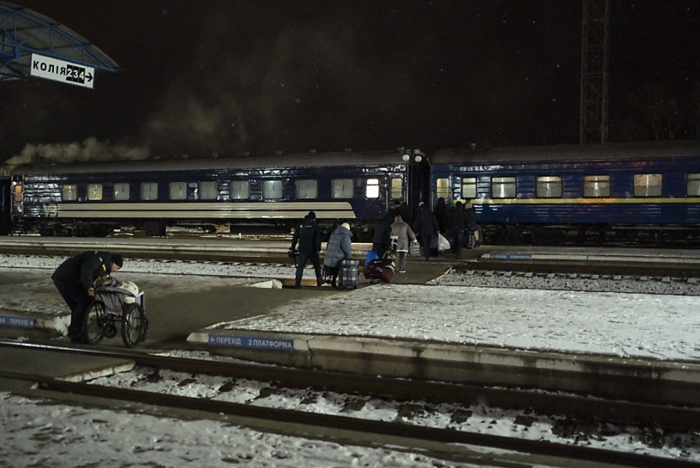 Le réseau ferroviaire est vital pour l'Ukraine et sa défense (illustration). KEYSTONE