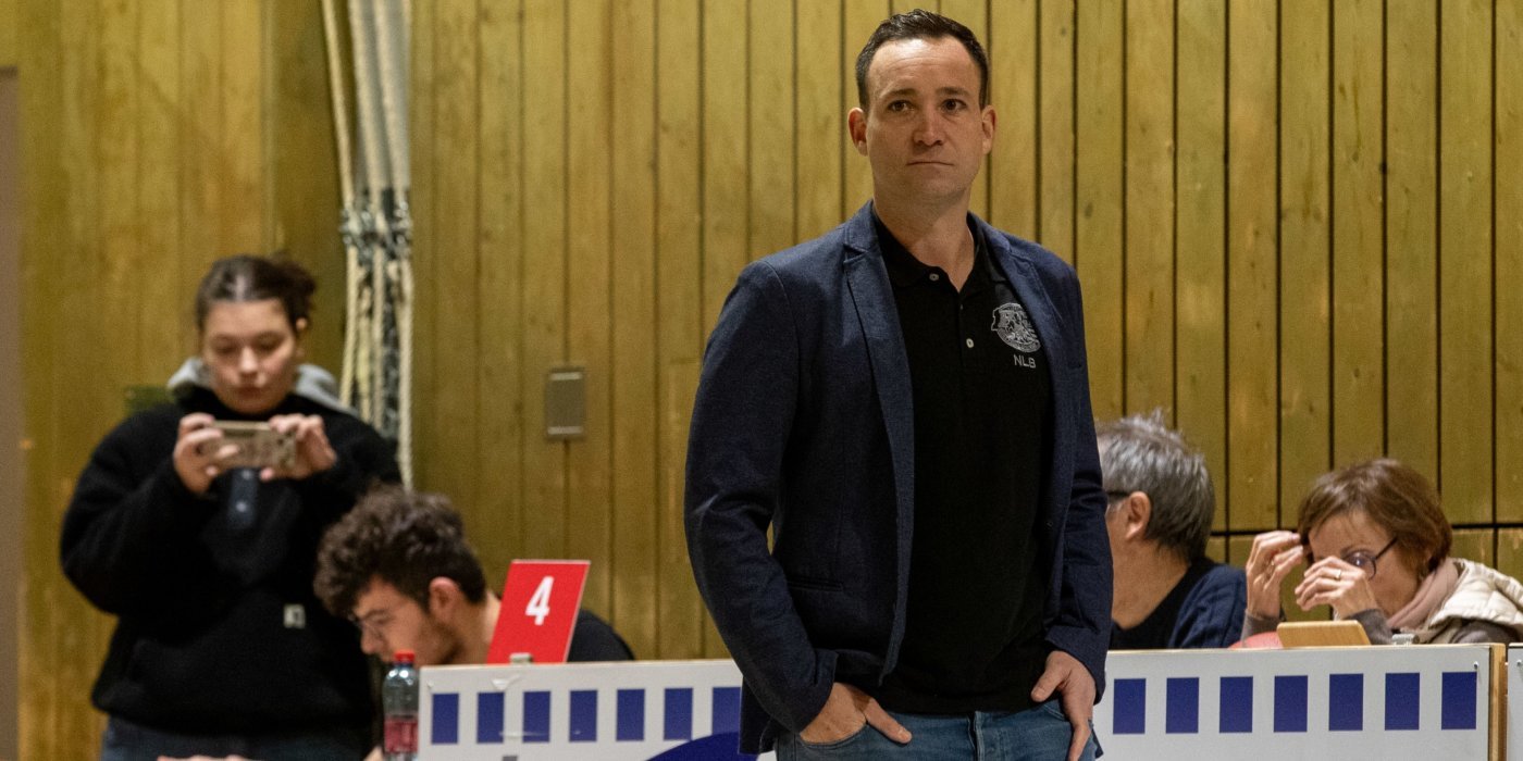10.01.2026, Boncourt, basket-ball, ligue nationale B, BC Boncourt - Morges-Saint-Prex Red Devils, le président Grégory Franc. Guillaume Hentzi / Bist