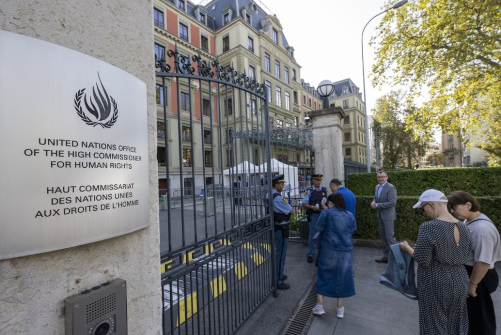 Le Haut-Commissariat aux droits de l'homme va faire place au Haut-Commissariat aux réfugiés au Palais Wilson à Genève (archives). KEYSTONE