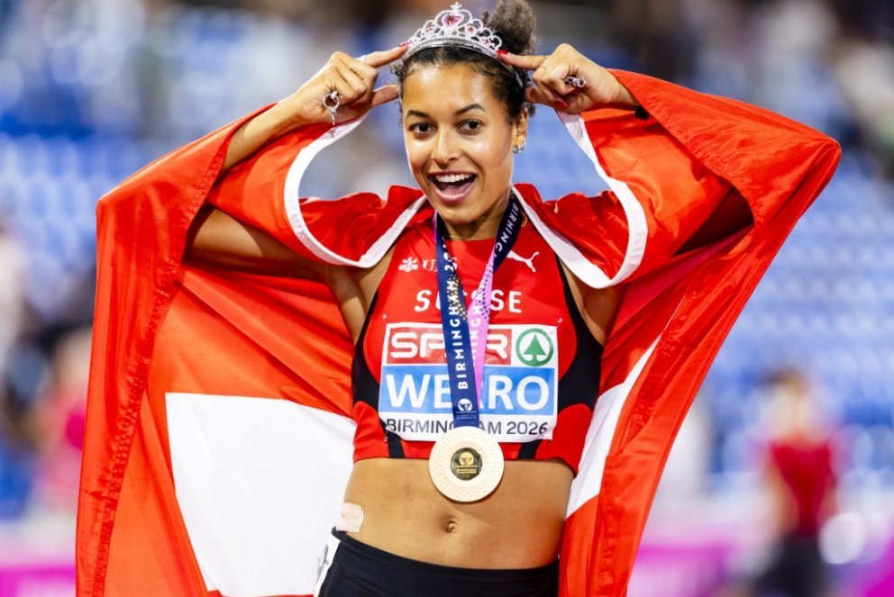 Audrey Werro peut troquer sa couronne argentée pour une nouvelle en or. KEYSTONE