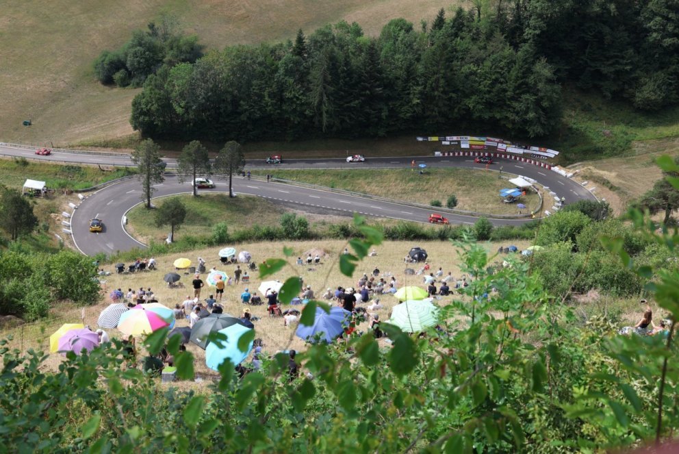 Le terrain est escarpé, mais les spectateurs ont apprécié de pouvoir accéder à nouveau au Petit Susten.